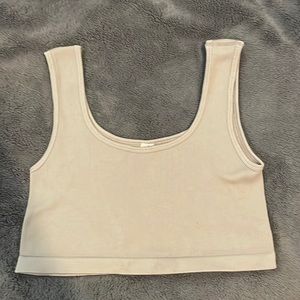 Pink Republic light brown tank top junior XL